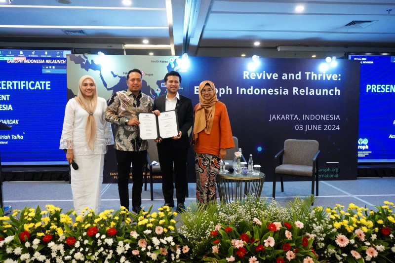 Menuju Masa Depan Pembangunan Berkelanjutan: Andira Reoputra Resmi Dilantik sebagai Presiden Earoph Indonesia